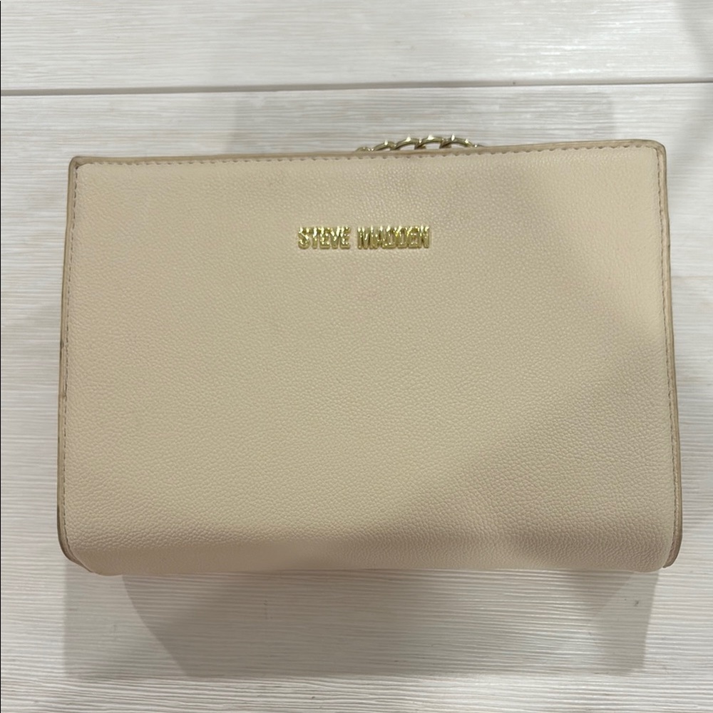 Steve Madden Beige & Brown Crossbody